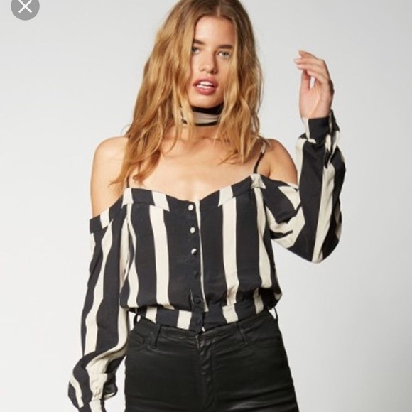 Flynn Skye Tops - Flynn Skye Striped Top